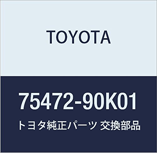 Amazon | TOYOTA (トヨタ) 純正部品 リヤネームプレート NO.6 (サイ